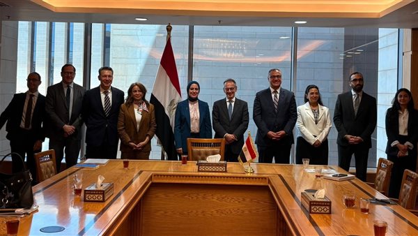 نائب وزير الخارجية تستقبل نائب رئيس البنك الأوروبي لإعادة الإعمار والتنمية للشؤون المصرفية