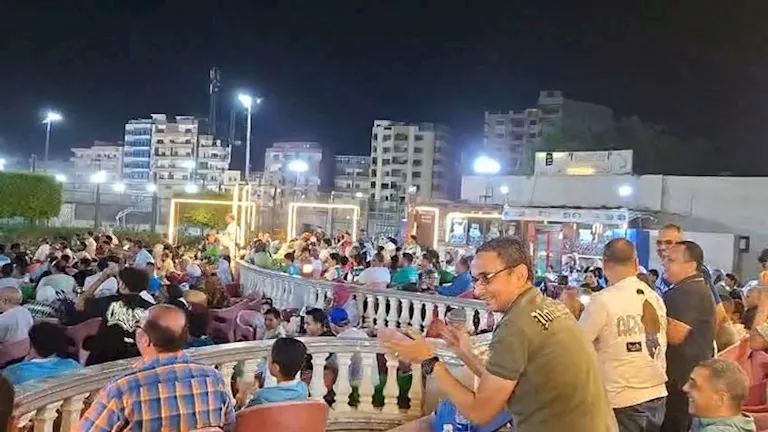 هدف الفراعنة أمام بلجيكا يفجر فرحة عارمة بين جماهير بني سويف (صور)