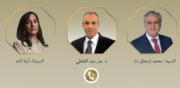 وزير الخارجية يتلقى اتصالين من وزيري خارجية باكستان وكندا
