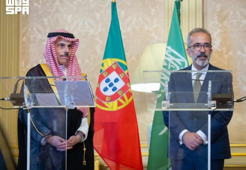 وزير الخارجية يلتقي وزير خارجية البرتغال ويعقدان جلسة مباحثات رسمية