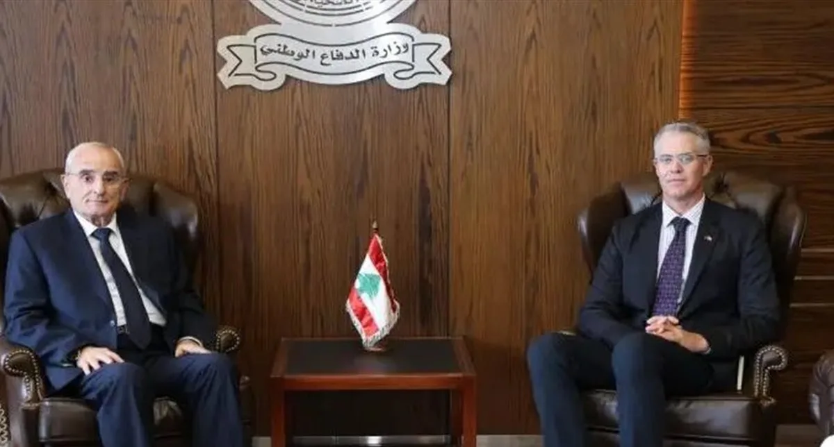 وزير الدفاع بحث مع السفير الأسترالي تعزيز التعاون الثنائي بين بيروت وكانبيرا
