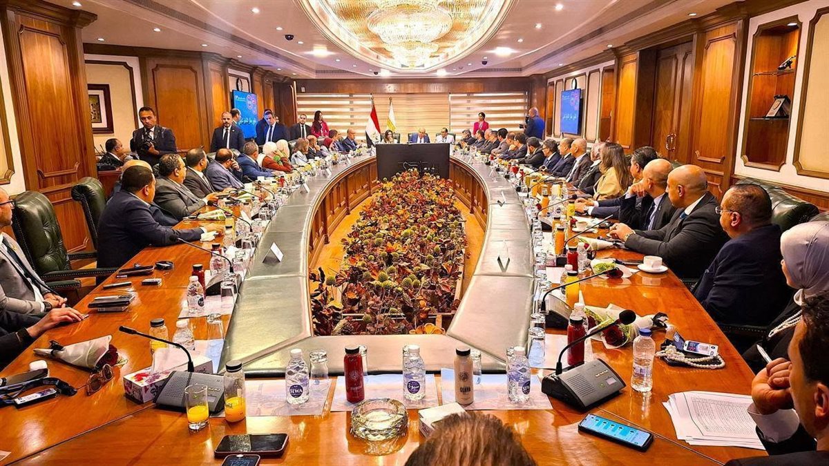 وزير الطيران يستعرض خطط التوسع والتحول الرقمي أمام وفد من النواب والشيوخ