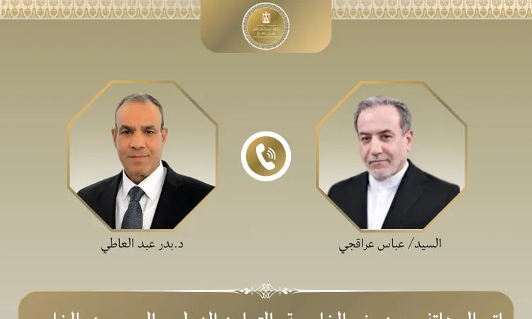 وزير خارجية إيران: نعول على دور مصر البناء في دعم اتفاق نهائي مع واشنطن