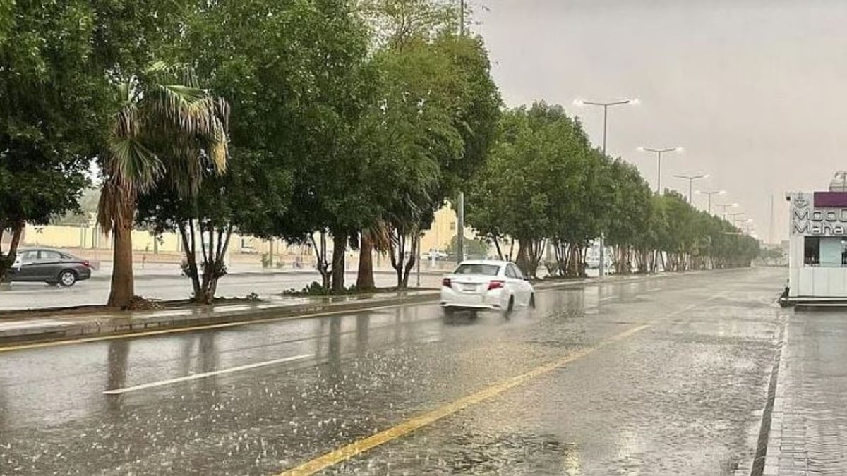 أمطار رعدية وزخات برد ورياح نشطة في عدة مناطق الأربعاء