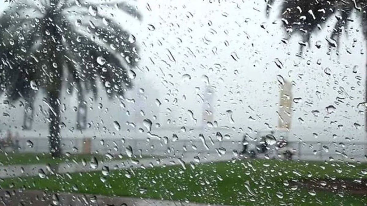 أمطار وعواصف رعدية تضرب منطقة الباحة