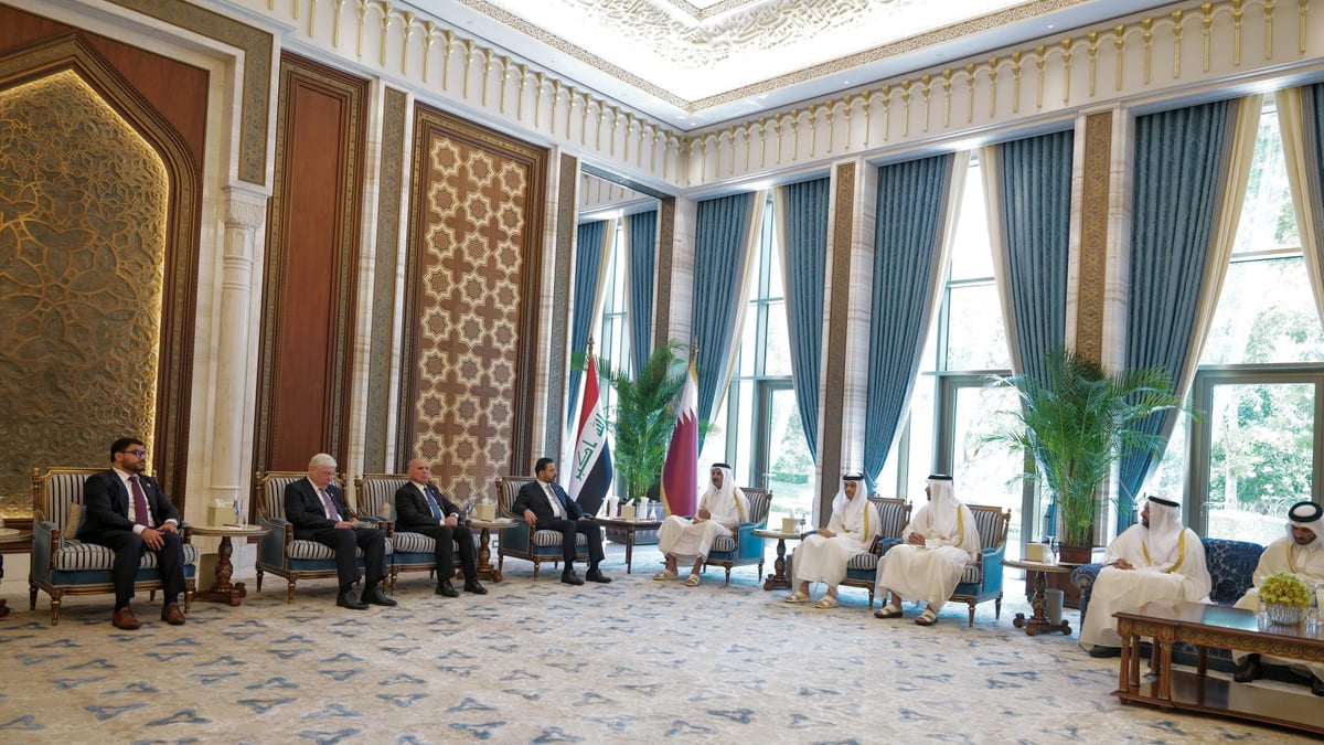 أمير قطر ورئيس الوزراء العراقي يناقشان تعزيز العلاقات والتطورات الإقليمية