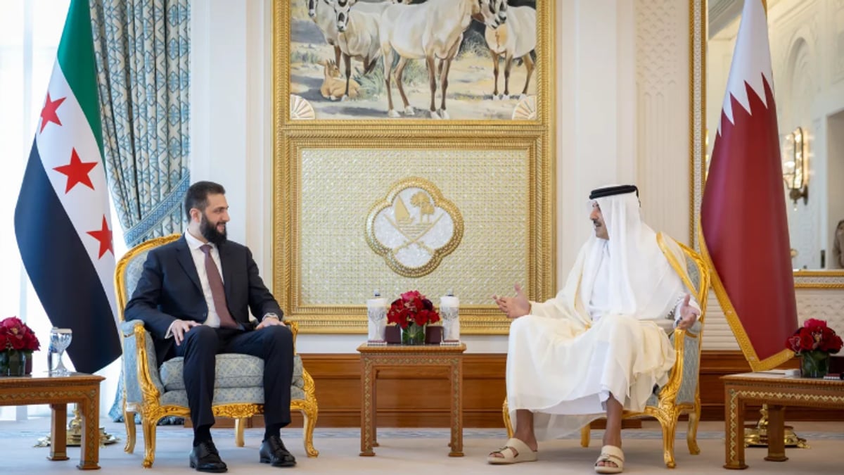 أمير قطر يتحدث مع الرئيس السوري حول المستجدات الإقليمية