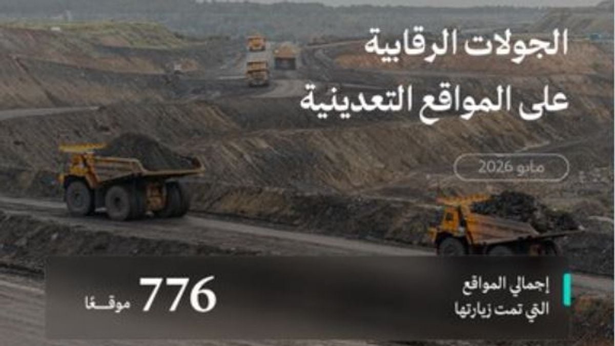 «الصناعة» تنفذ 776 جولة رقابية على المواقع التعدينية في مايو 2026