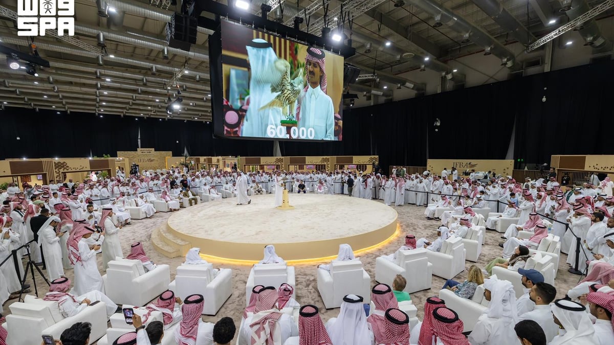 المركز الوطني للصقور ينظم مزادًا دوليًا لمزارع الإنتاج في أغسطس بالرياض