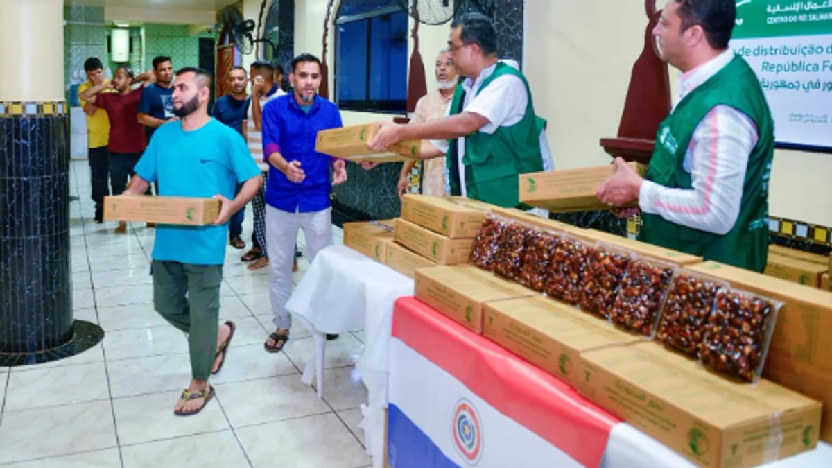 مركز الملك سلمان يوزع 200 طن تمر في البرازيل