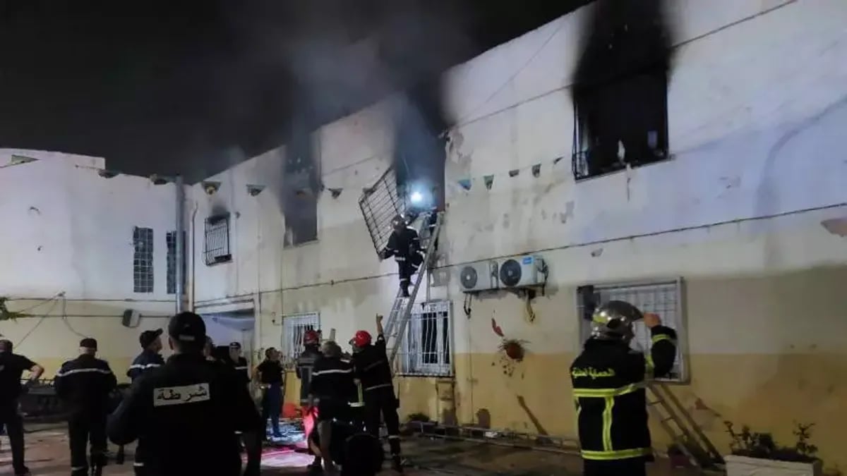 مصرع 11 وإصابة 19 في حريق بدار أيتام بالجزائر