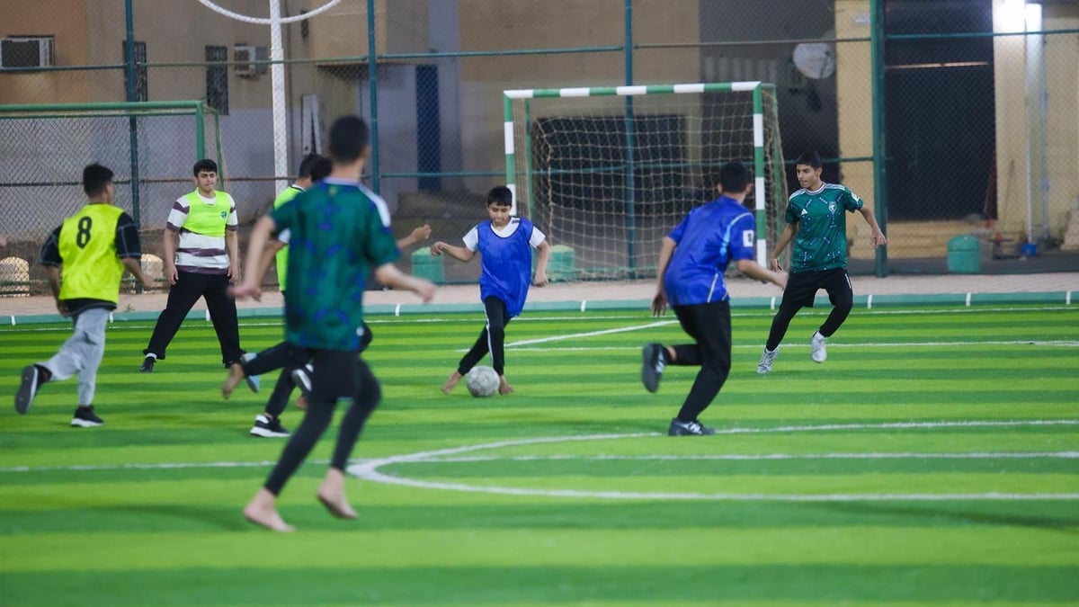 ملاعب طريف الرياضية تعزز جودة الحياة للشباب في الصيف