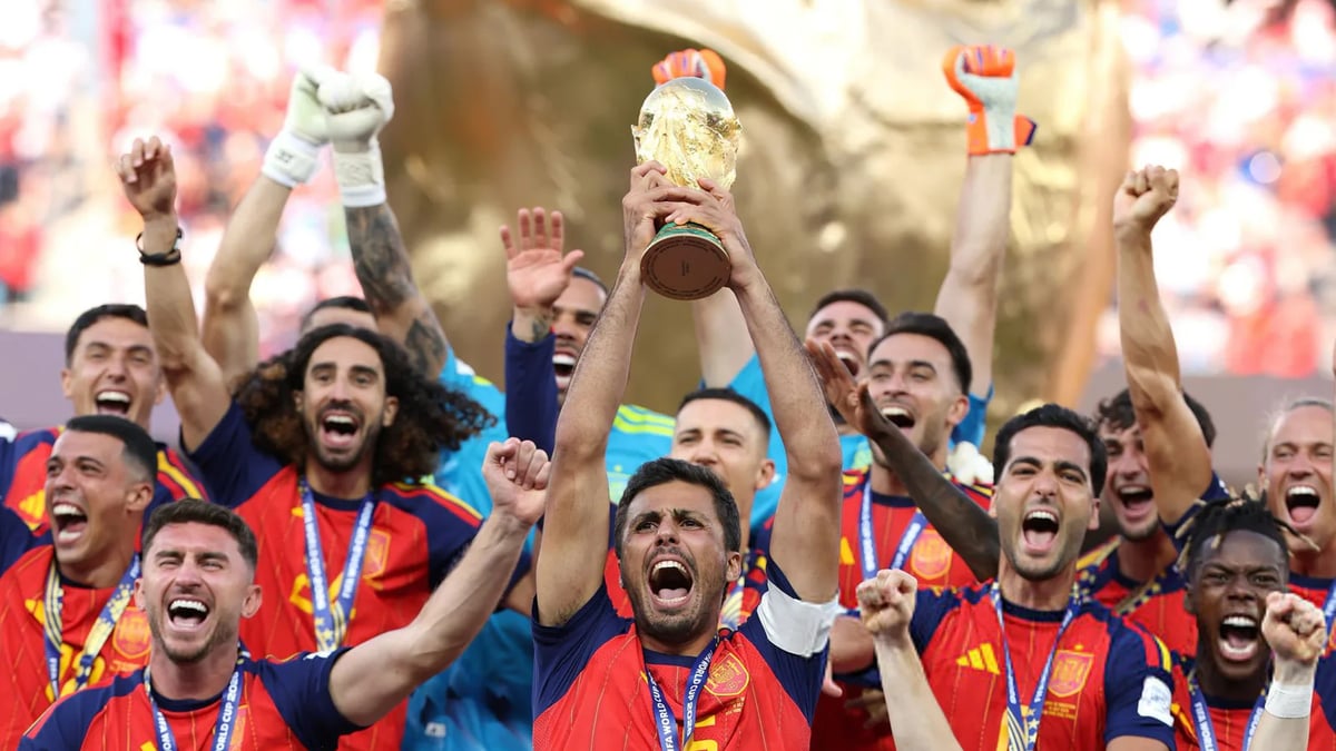 منتخب إسبانيا يحصل على 50 مليون دولار بعد فوزه بكأس العالم 2026