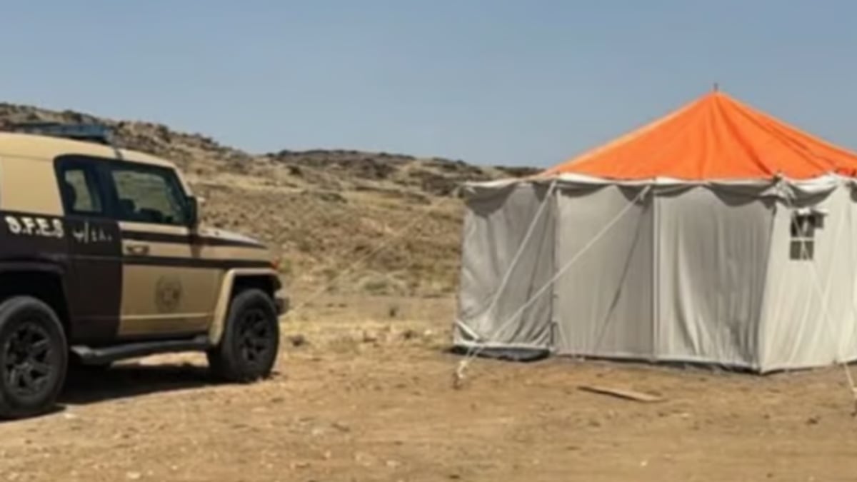 مواطن يُضبط بتهمة التخييم دون ترخيص في محمية الإمام فيصل بن تركي