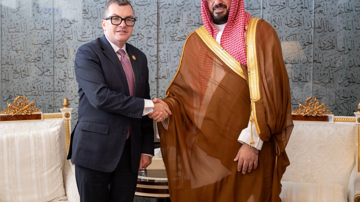 وزير الاقتصاد السعودي يبحث تعزيز التعاون مع نظيره المصري