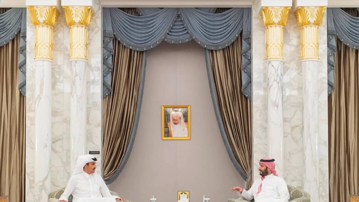 ولي العهد ينعى الشيخ حمد بن خليفة آل ثاني في قطر