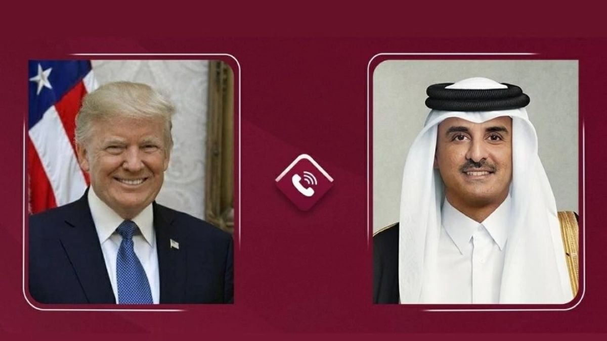 أمير قطر يتصل بترامب لبحث تهدئة الأوضاع بين أمريكا وإيران