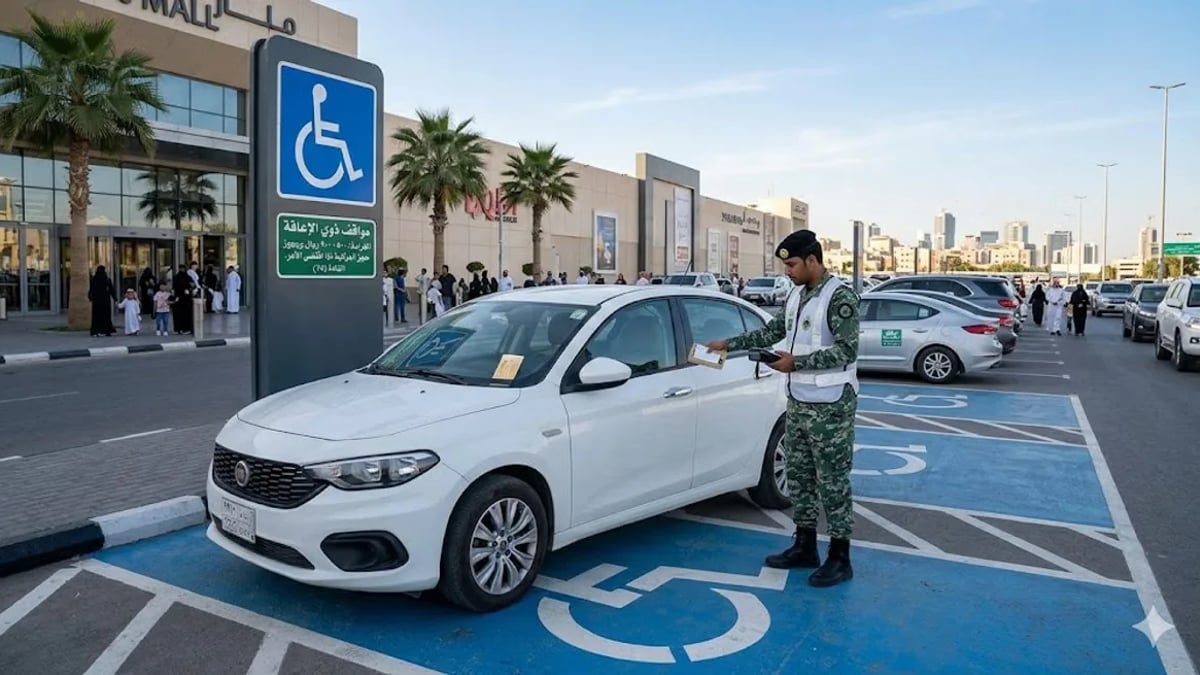 المرور يضبط 2357 سيارة مخالفة في مواقف ذوي الإعاقة