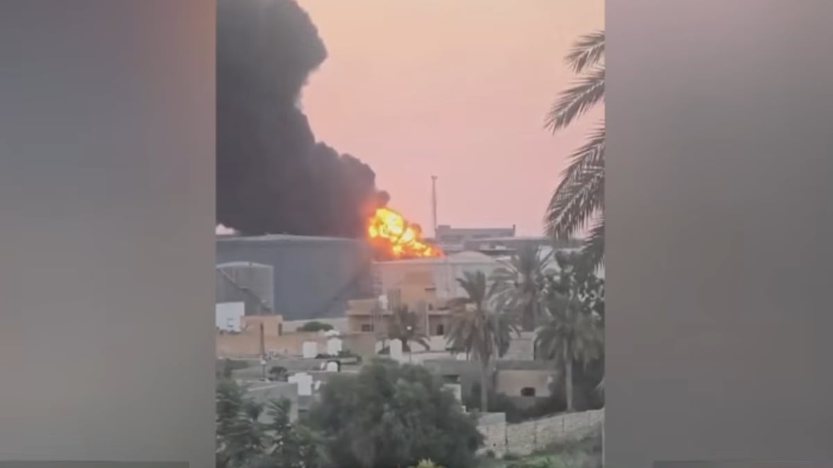 انفجار جديد في مصفاة الزاوية بليبيا بعد حادث الطائرة المسيرة