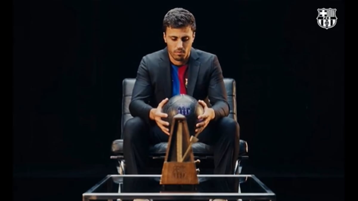 برشلونة يعلن عن توقيع رودري رسمياً