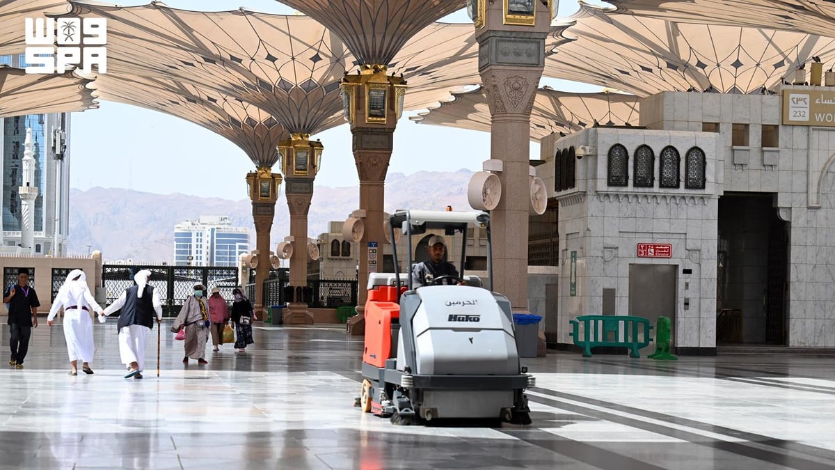 تحسين تجربة زوار المسجد النبوي بخدمات متكاملة في المدينة المنورة