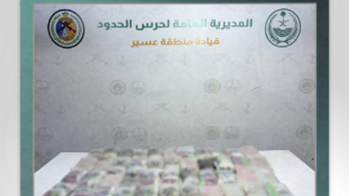 حرس الحدود في الربوعة ينجح في إحباط تهريب 44 كيلوجرامًا من الحشيش