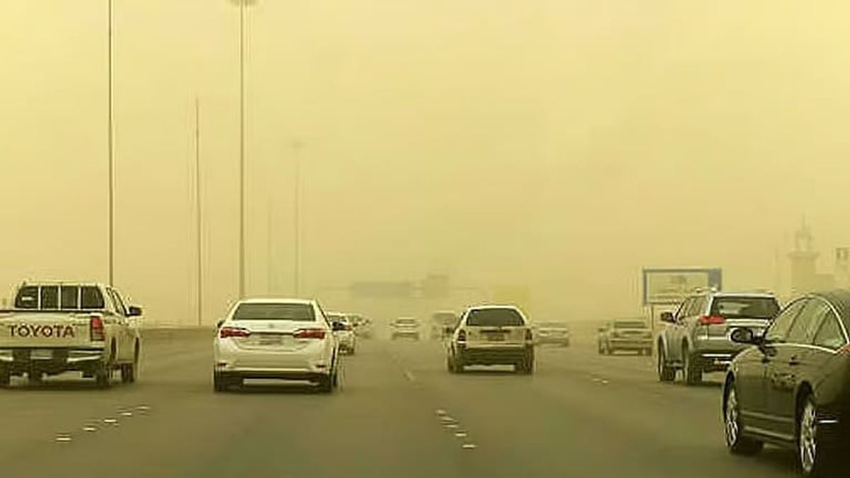 رصد 17 ساعة من الغبار في الإقليم أمس