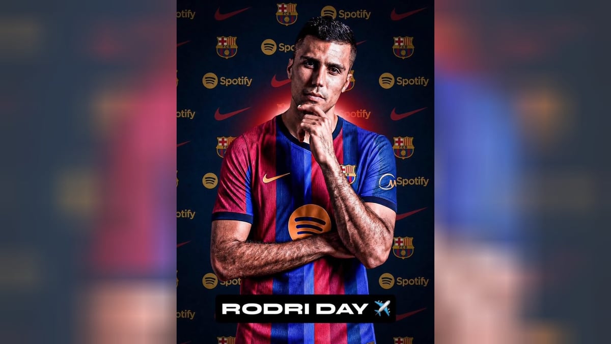 رودري يقترب من الانتقال إلى برشلونة بعد موافقة مانشستر سيتي