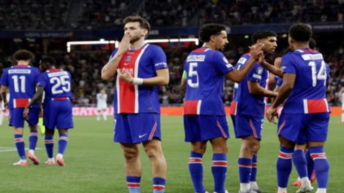 سان جيرمان يتغلب على أستون فيلا ويحقق كأس السوبر الأوروبية