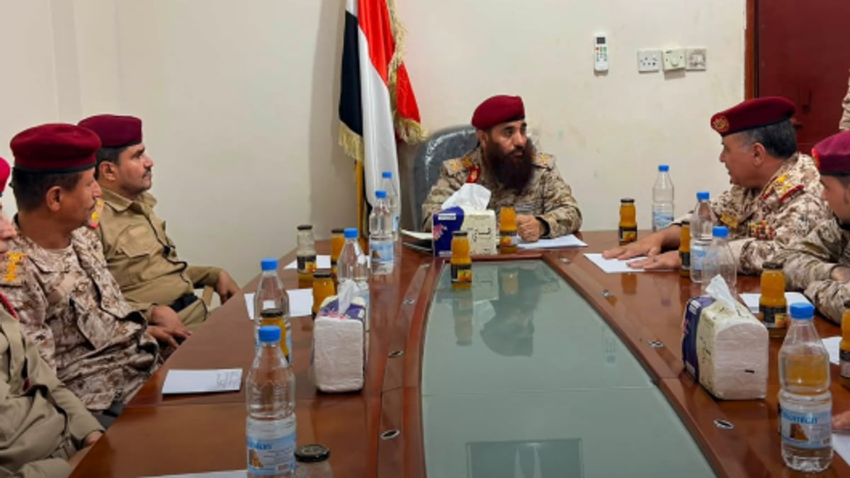 قائد الجيش اليمني يؤكد جاهزية محور تعز