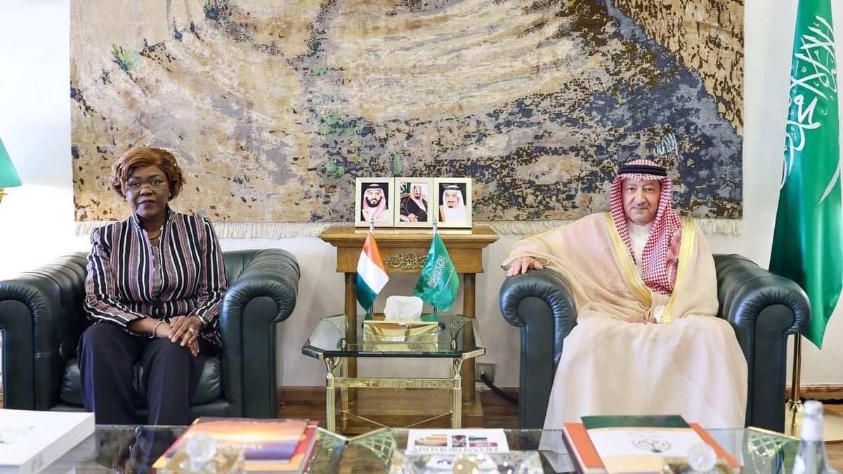 نائب وزير الخارجية السعودي يلتقي وزيرة خارجية كوت ديفوار لتعزيز العلاقات