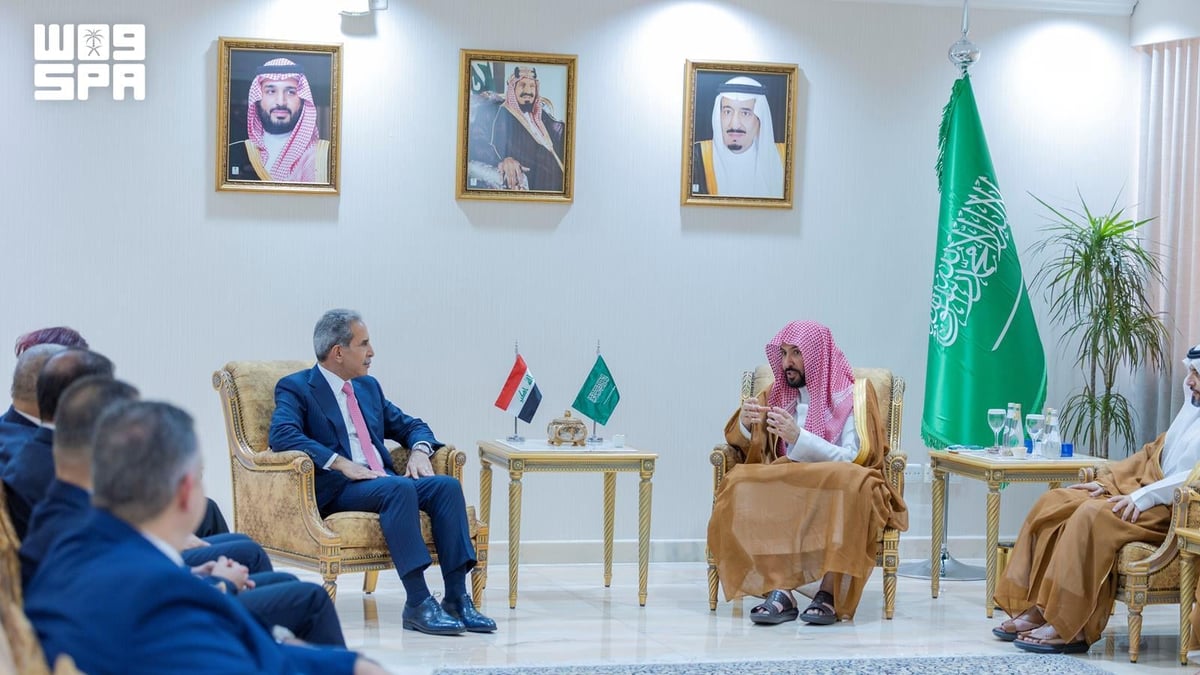 وزير العدل السعودي يلتقي رئيس مجلس القضاء العراقي لتعزيز التعاون القضائي