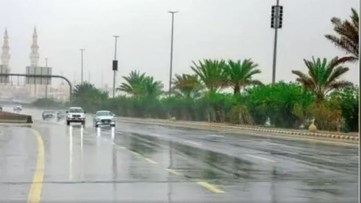 أمطار رعدية وزخات برد ورياح نشطة في عدة مناطق بالمملكة الثلاثاء