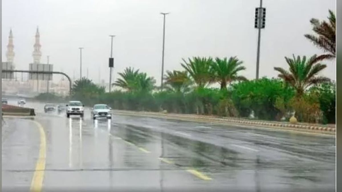 أمطار رعدية وزخات برد ورياح نشطة في المملكة الأربعاء