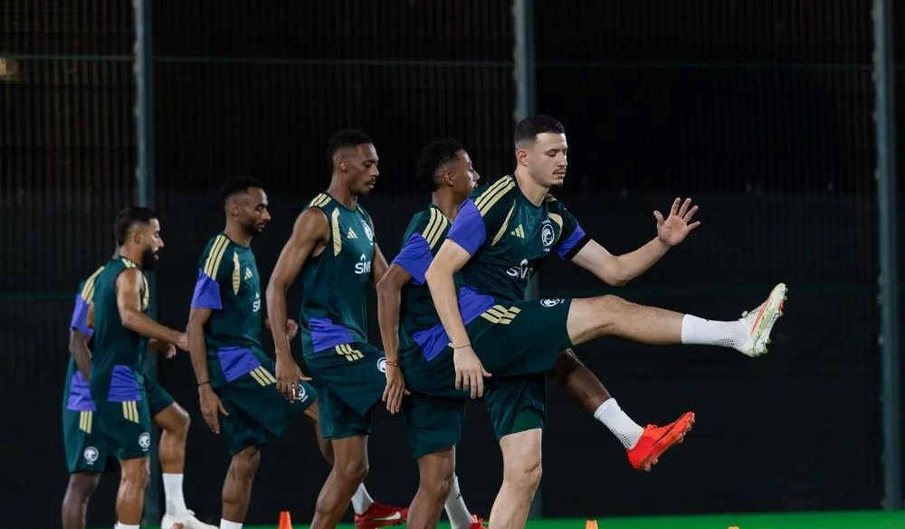 المنتخب السعودي يختتم تحضيراته لمواجهة الكويت في كأس الخليج