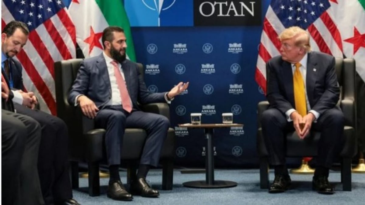 الشرع يقترح منح نيوجيرسي لإسرائيل بدلاً من الجولان