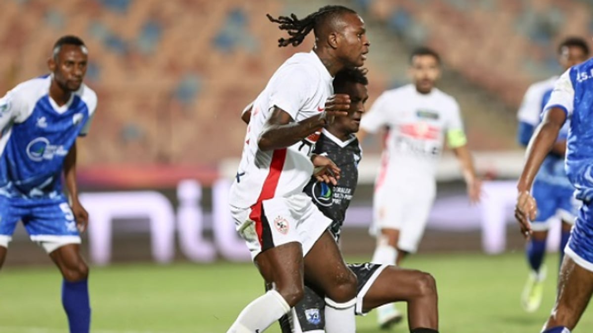 الزمالك يتغلب على إيه إس بورت الجيبوتي في دوري أبطال أفريقيا