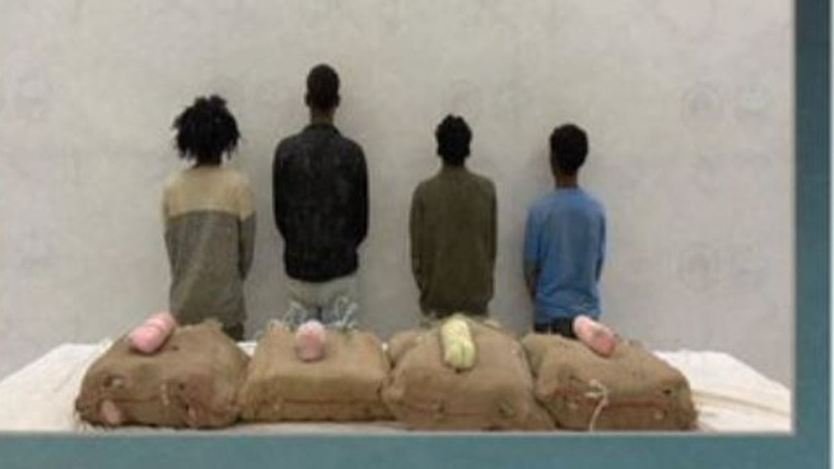 القبض على 4 إثيوبيين لتهريب القات في جازان