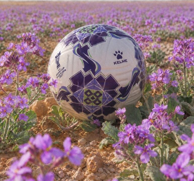 الكرة الرسمية لكأس آسيا 2027 في السعودية تحمل اسم الخُزامى