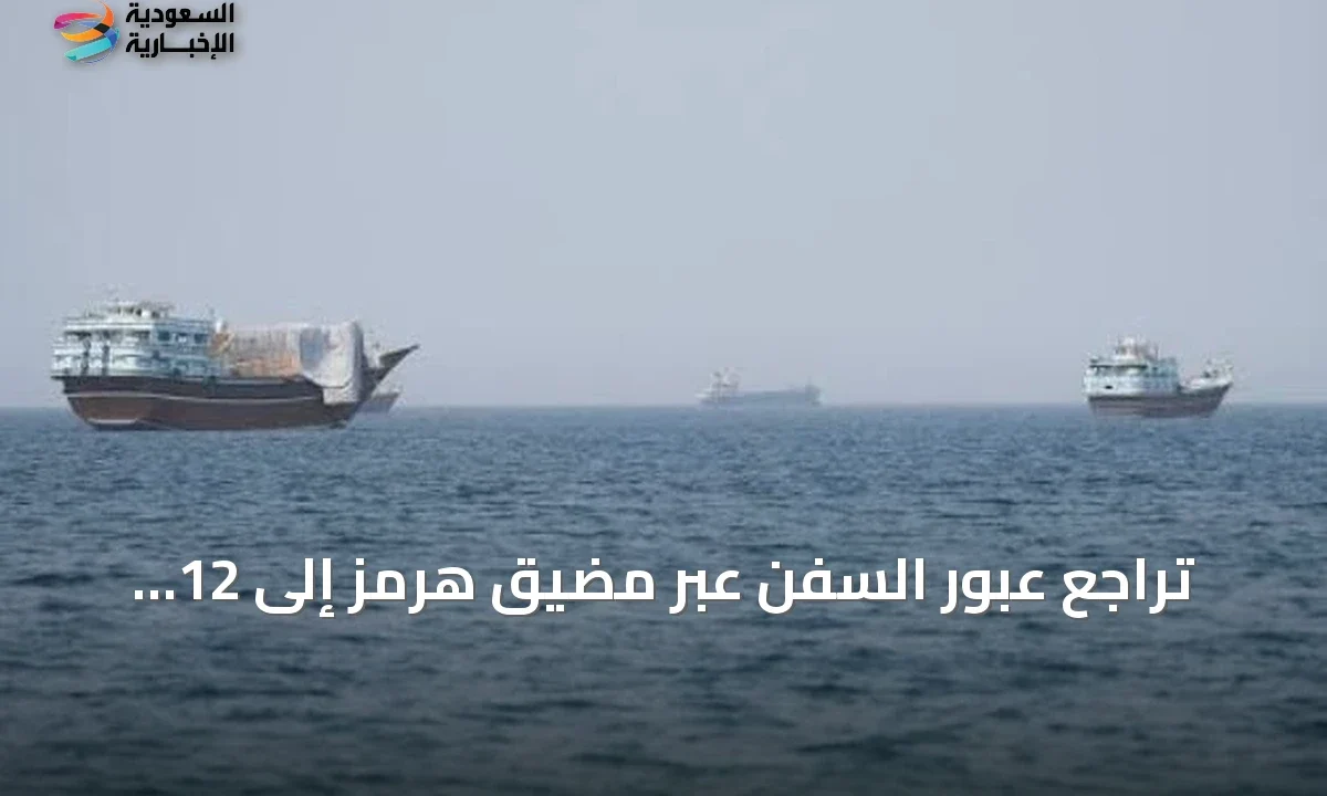 تراجع كبير بعبور السفن في هرمز وواشنطن تحذر من تصعيد بالخليج