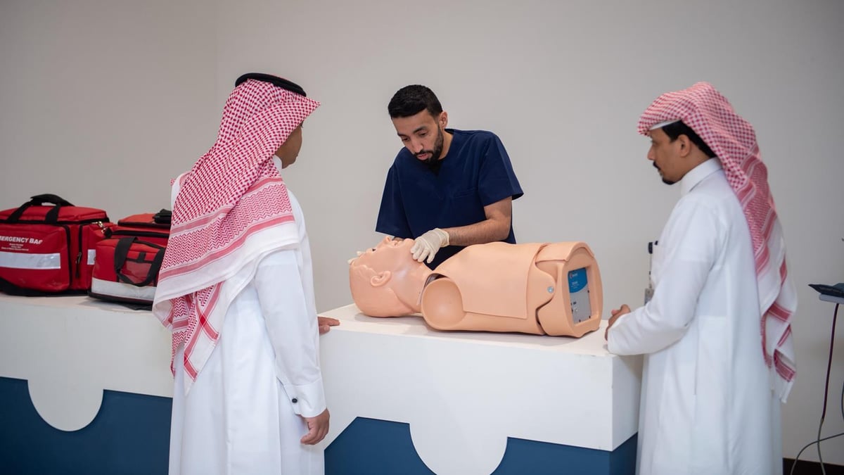 حرس الحدود والخدمات الطبية ينظمان فعاليات توعوية لليوم العالمي للإسعافات الأولية