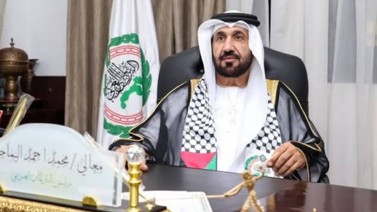رئيس البرلمان العربي يندد بخطط تهجير الفلسطينيين من غزة