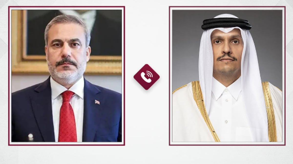 رئيس الوزراء القطري ووزير الخارجية التركي يبحثان تعزيز التعاون المشترك