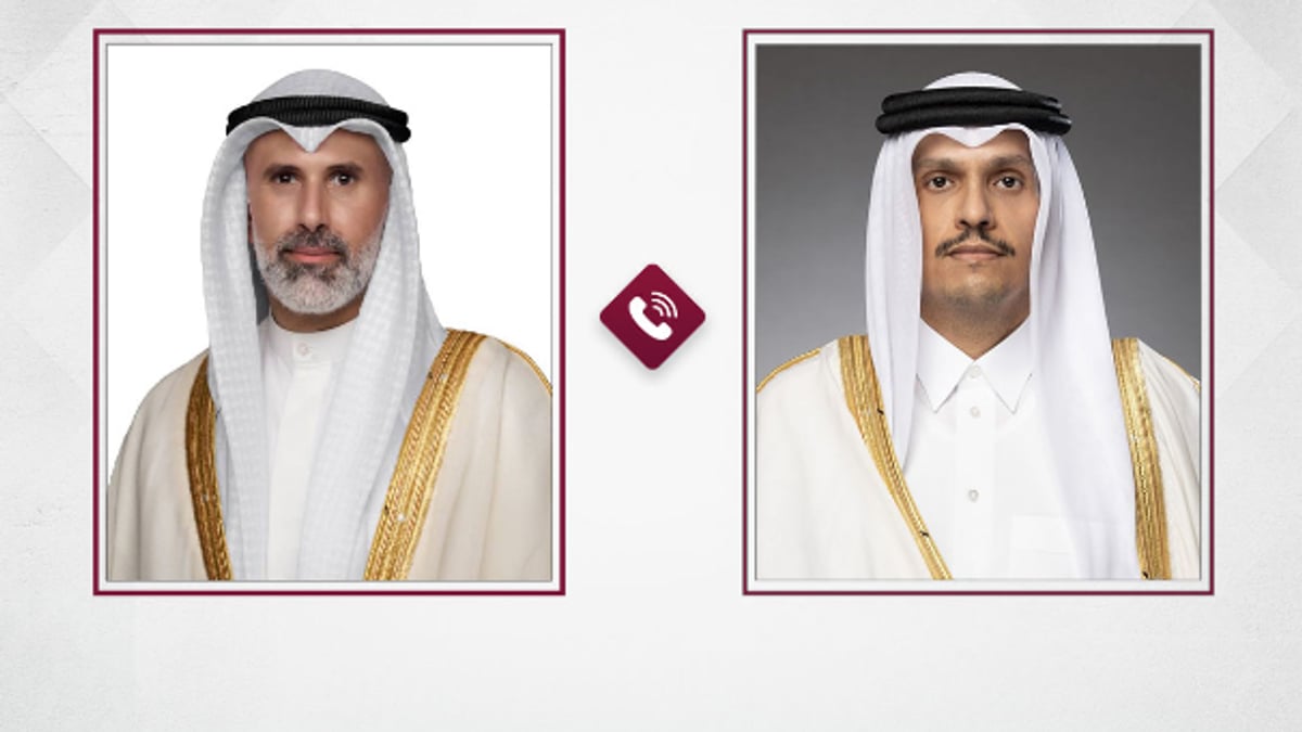 رئيس الوزراء القطري ووزير الخارجية الكويتي يبحثان تعزيز التعاون