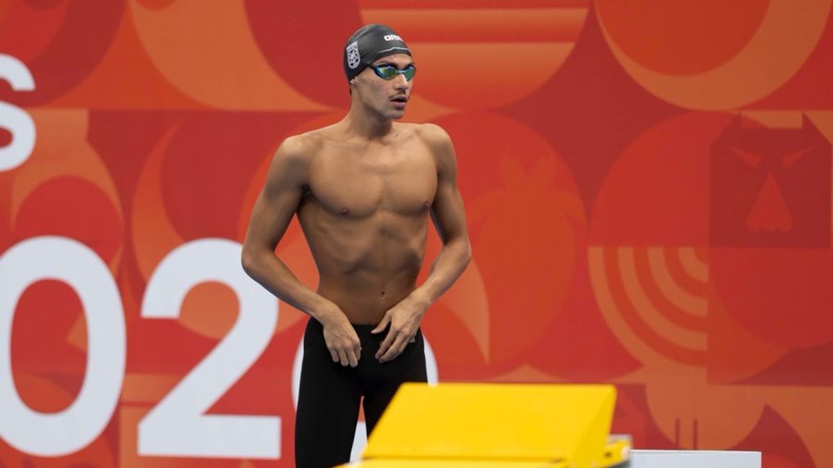 رامي الرحموني يقتنص المركز الرابع بسباق 1500 متر سباحة في ناغويا 2026