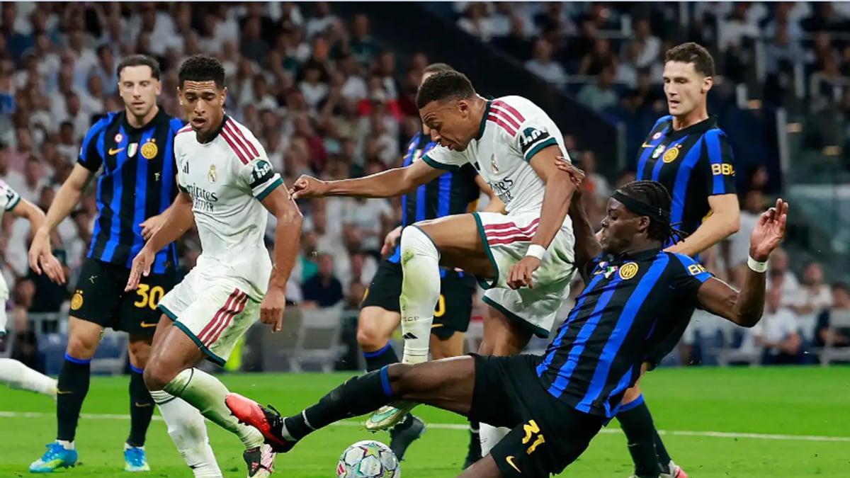 ريال مدريد يتفوق على إنتر ميلان بهدفين في دوري الأبطال