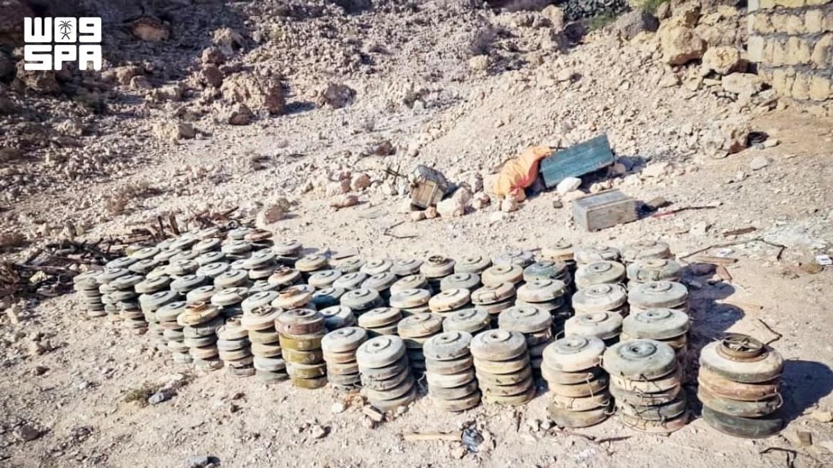 مشروع مسام ينزع 1,303 ألغام في اليمن خلال أسبوع