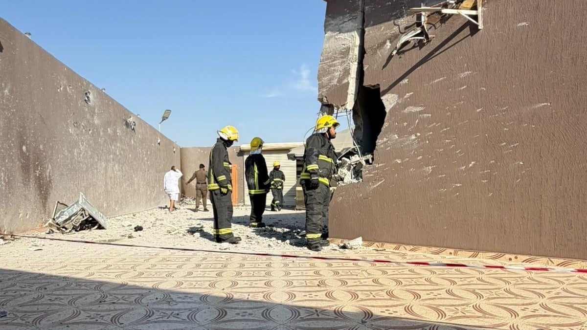 وفاة وإصابتان نتيجة سقوط شظايا طائرة مسيرة في الطائف